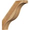 Ekena Millwork 6"W x 26"D x 26"H Funston Rough Sawn Knee Brace, Western Red Cedar BRC06X26X26FST00RWR - alternate 1